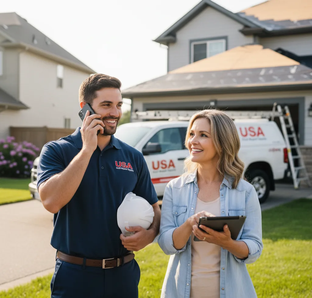 USA Roof Repair Experts customer support in Bridgeport